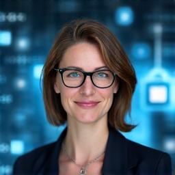 Porträt von Sophia Bauer, Datenschutzbeauftragte bei Lyrnhaus